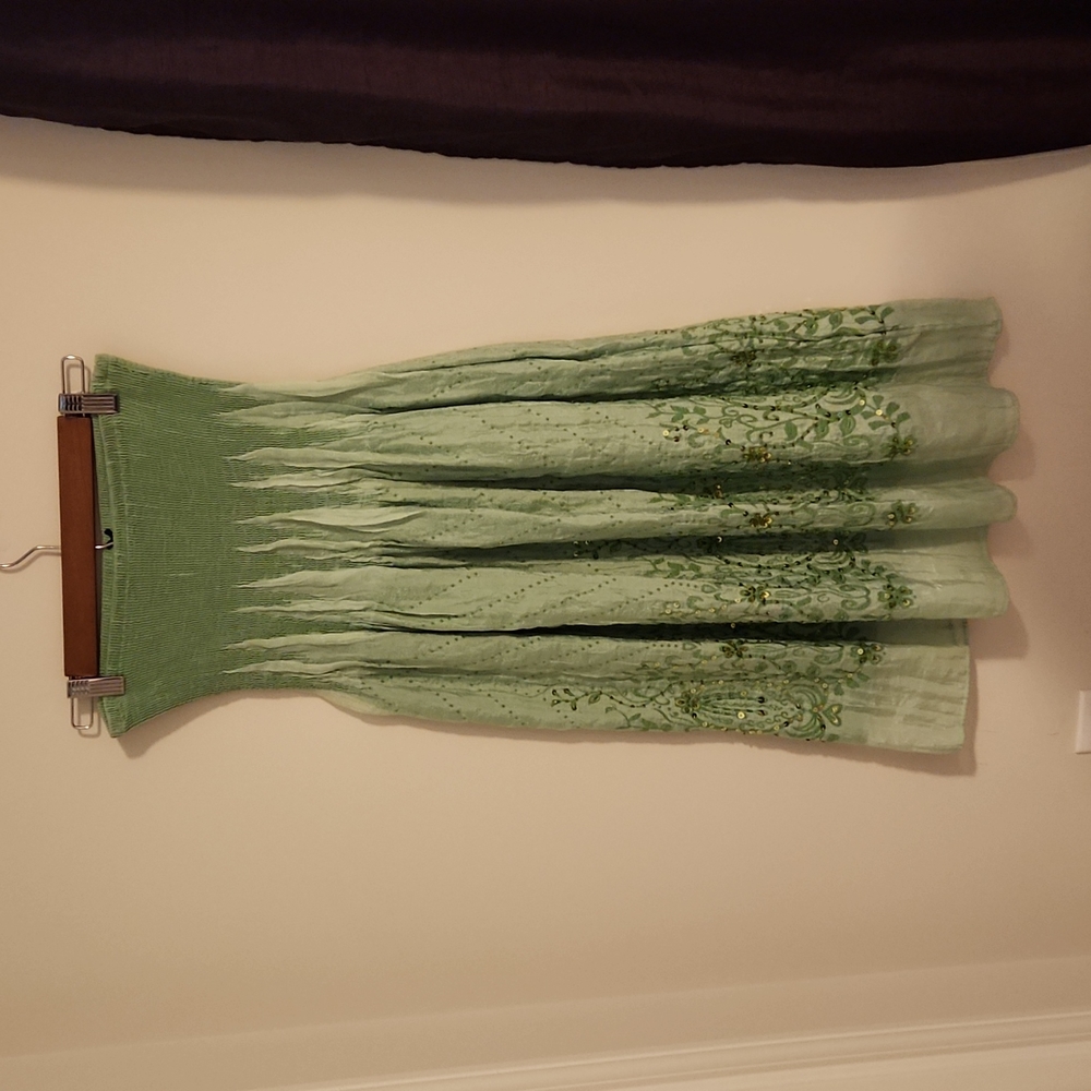 Worn once one size strapless dress